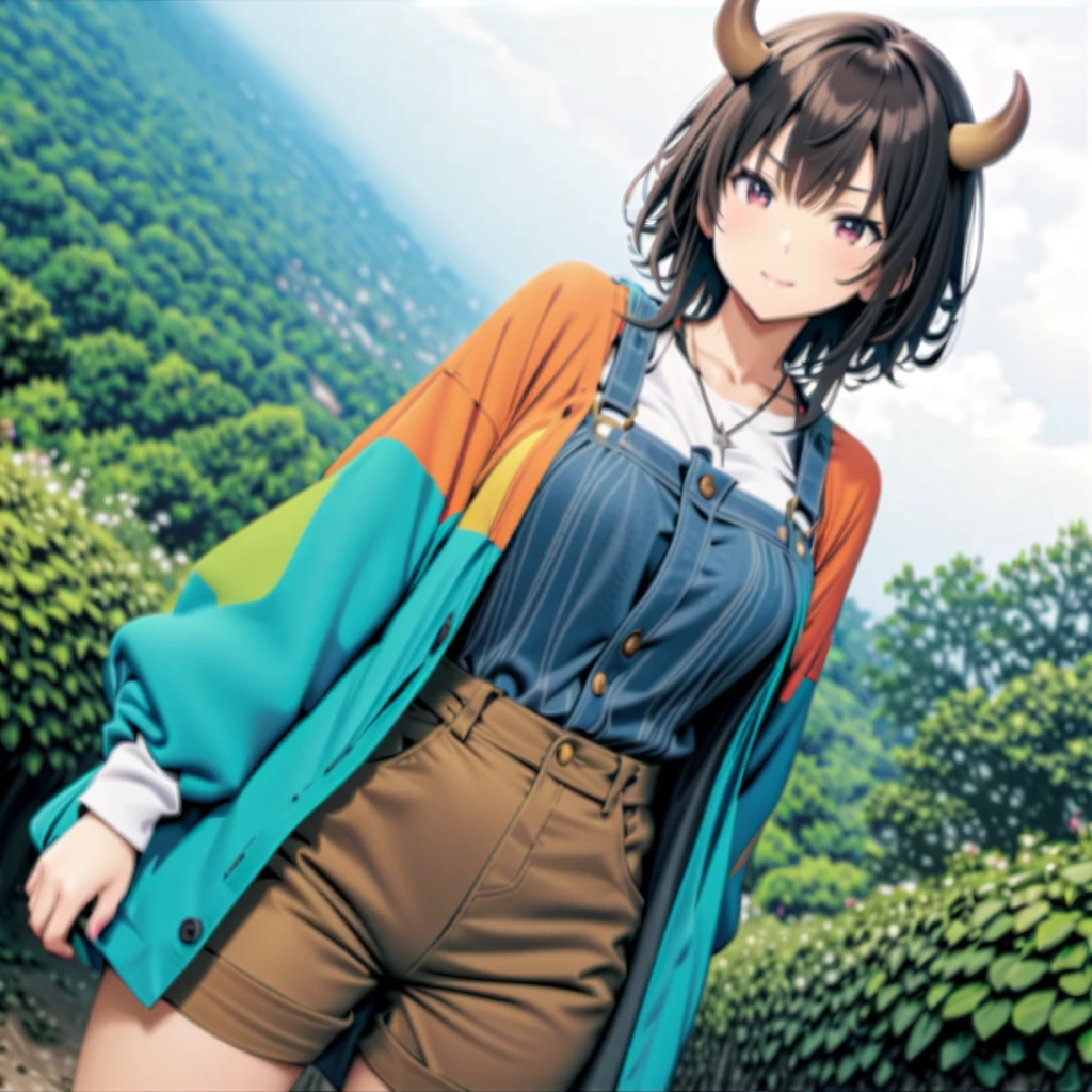 8K quality,(super masterpiece:1.3),Highest quality,Detailed Images,The real picture,Natural lighting,symmetrical beauty,1 female,Yuffie Kisaragi,20-year-old,(微smile,smile,smile),Hairstyle(short hair),head band,turtleneck,No sleeve,Shorts,(very cute:1.3),background(On the roof,rooftop,night,full moon),(Face directly towards the camera,Looking directly at the viewer,looking at the camera,The body faces the viewer,The body is facing the direction of the camera,Face looking straight into the camera).