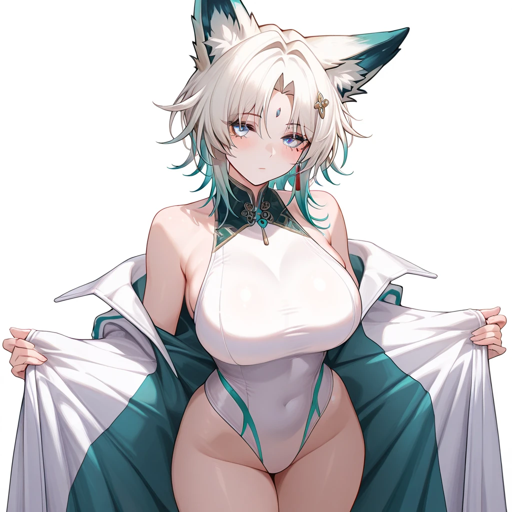 Pure white hair 1.2M、Small white fox ears 324k、Fox ears lying flat on their side 624k、Golden Eyes、White owl wings growing from the waist 512k、Short hair with outward-curling ends 818k 、Bangs are bouncing 756k、Very long sideburns 128k、The tips of the sideburns are light blue、 ? Deep brown skin 629k ? On all fours 456K Squat 546K Gold-rimmed white see-through micro bikini 393K 、Sweat dripping from the whole body 318k Big nipples 27m ? Big areola 28m Come here 2.9k ? Estrus 32k ? High-class prostitute 16k Gorgeous belly dancer's costume 3.9k ? Face Veil 4.6k Tropical night background 7.6k ? Dark Night Background 6.7k different color 92k gold trim 26k hair between eyes 813k hair ornament 1.1M
? Lip licking 16K
? On bed 76K
? pelvic curtain 36K
? Skin dents
? thigh strap 94K ? Plump and thick thighs 86k
? Tongue 278K Very long boobs 611k Love juice dripping from crotch 226k ?