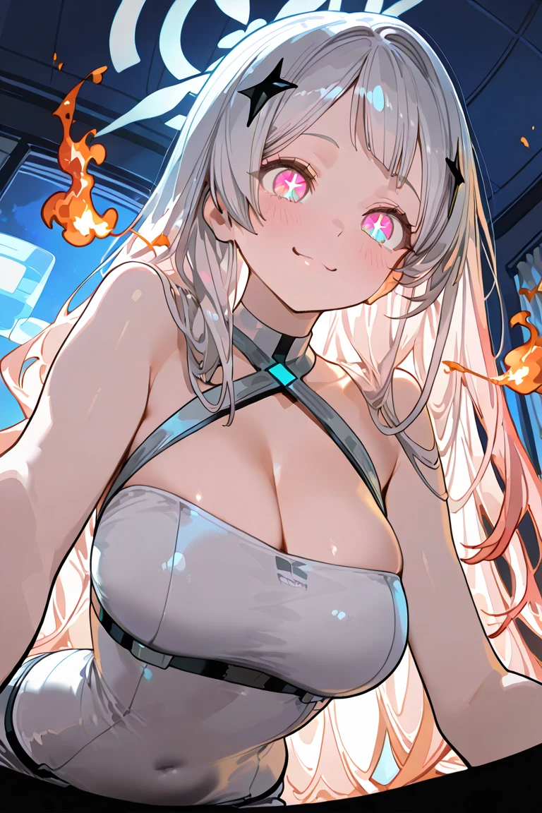 Garota anime com cabelo rosa e olhos azuis posando para uma foto, Melhor Anime 4K Konachan Wallpaper, biomechanical oppai, Melhor Avaliado em Pixiv, Pixiv 3dcg |, Arte Zerochan, arte de anime digital detalhada, oppai cyberpunk, anime! 4k, anime! 4 mil, arte de anime limpa e detalhada, Pixiv