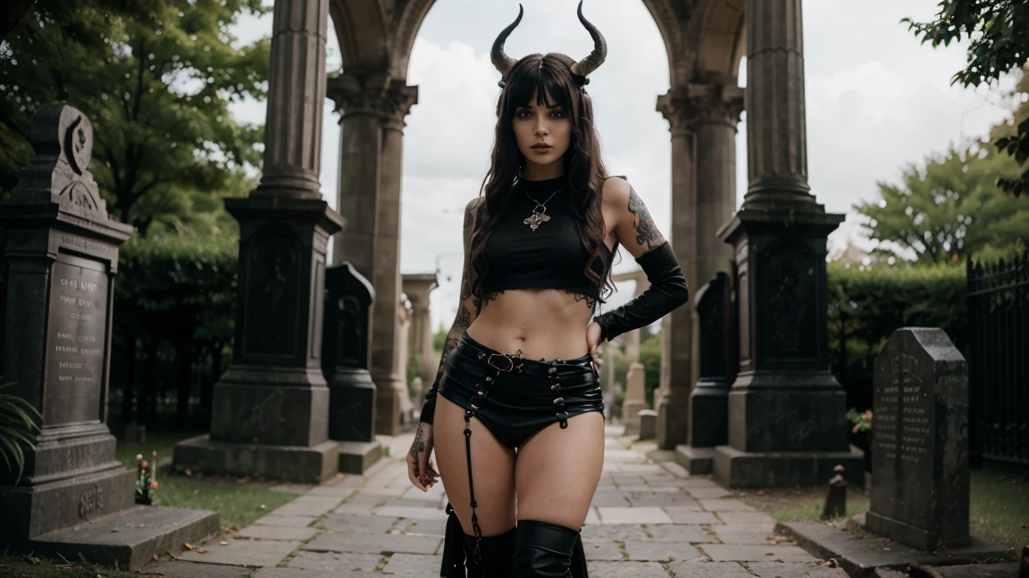 Character with demon Slayer features with black hair and black eyes, uma roupa toda preta