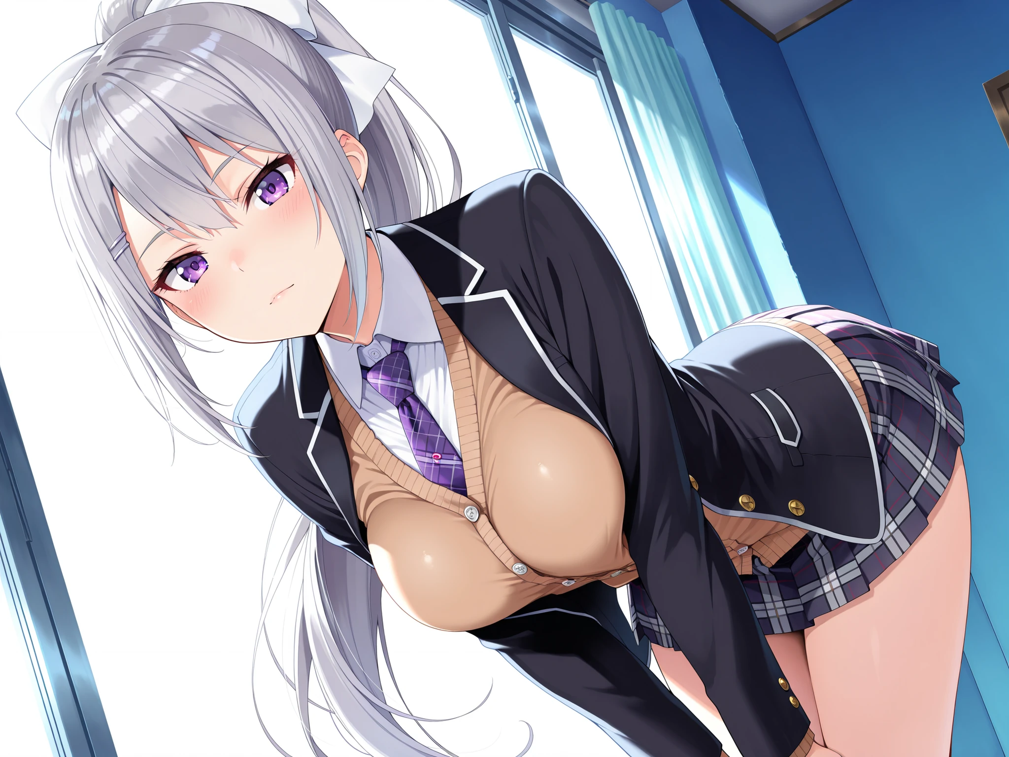 Super high resolution, 8k, (masterpiece, highest quality: 1.2), super detailed, highest detail, (nsfw:1.5) erotic anime, sex, nudity, saliva, (craziness: 1.5), facial expression of a woman being raped, Wide eyes, (cum on face and pussy: 1.4), legs up, thighs spread, squat style, open mouth, collarbone, short hair, porn, has great tits and a great pussy, 1 person girls, breasts, panties aside, straight, nipples, underwear, cum on pussy, sex, open clothes, skirts, spread legs, short hair, shirts, open shirts, exposed breasts, white shirts, Beautiful pussy, penis in pussy (huge penis) penis