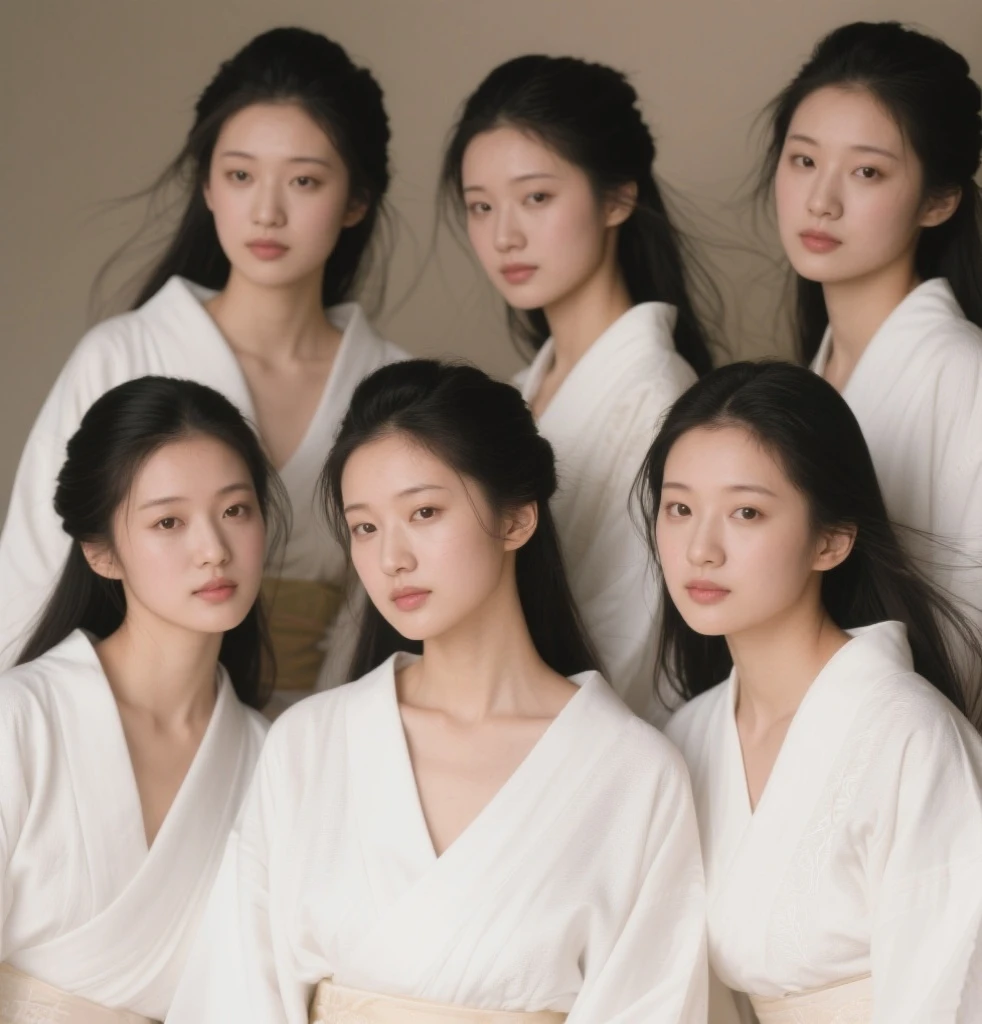 eight-headed body、Long undergarment、Unbuttoned、Beauty