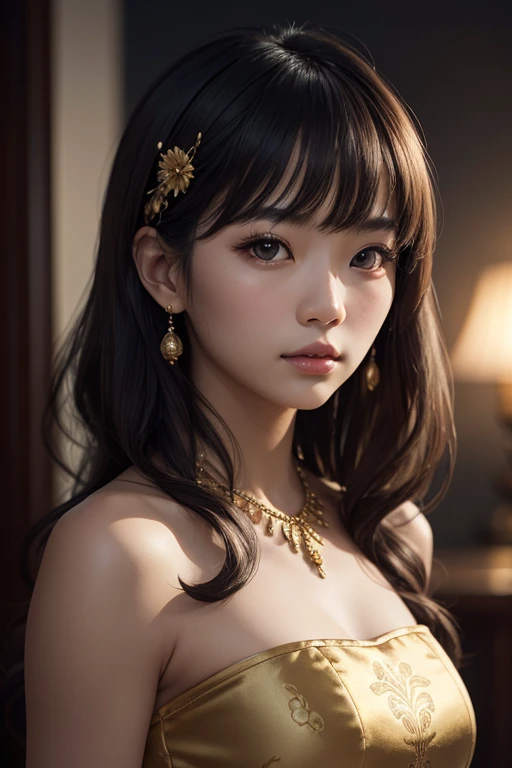 White bandeau, a Chinese girl, 18 years old, full body shot, detailed eyes, dynamic pose, simple background, double eyelids, original photo, best quality, masterpiece, illustration, extremely delicate beauty, extremely detailed, 8k wallpaper, amazing, fine details, masterpiece, best quality, official art, extremely detailed CG Unity 8k wallpaper, , super detailed, high resolution, extremely detailed, beautiful detailed girl, extremely detailed eyes and face, beautiful detailed eyes, movie lighting,