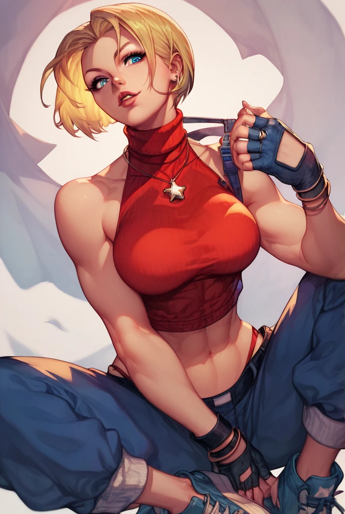 estilo de desenho animado:1.2), Yvonne Strahovski mulher Imagem de desenho animado de uma mulher , roupas sensuais , garota super fofa, authoritarian would be facial expressioncartoon style illustration, estilo de arte dos desenhos animados, estilo de arte dos desenhos animados, digital illustration style, design de personagens altamente detalhado, arte digital detalhada fofa, City fan art, design de personagem retrato, beautiful digital illustration, retrato de alta qualidade, arte em quadrinhos, retrato do design do personagem, white background Buso without clothes and medium breasts, beautiful and symmetrical body curves in comics