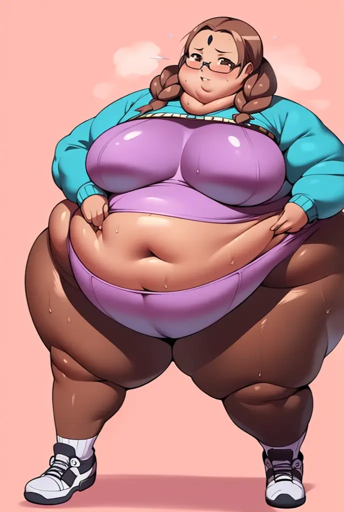 Fat obese sssbbw gluttony high school girl