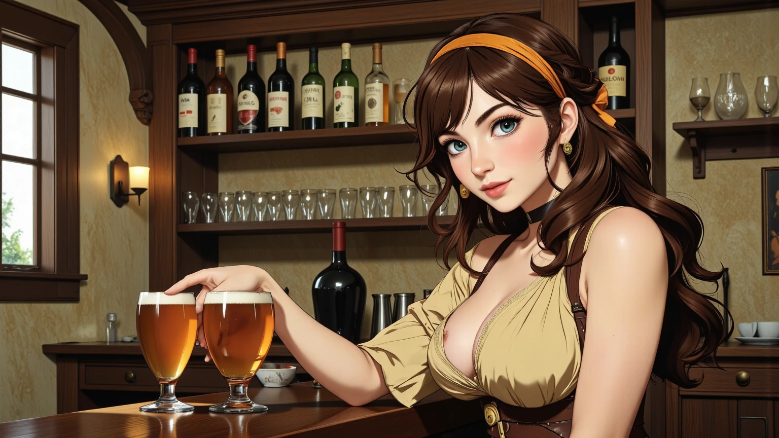 Gambler with a beer