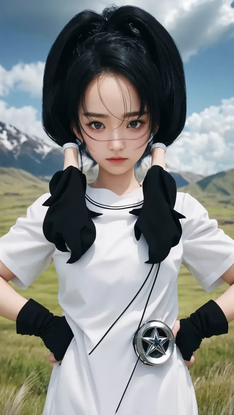 (masterpiece:1.3), (8k, Realistic, RAW Photos, highest quality: 1.4), (One girl), Beautiful Face, (Realistic Face), (Black Hair, short hair:1.3), Beautiful hairstyle, Realistic eyes, Beautiful fine details, (Realistic Skin), Beautiful Skin, (Sailor suit), Absurd, Charm, Ultra-high resolution, Ultra-realistic, Very detailed, Golden Ratio,Full body image