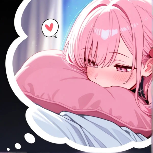 Girl with pink hair , black blazer , Japan School Uniform , school uniform shirt kissing boy, lie on the bed , Sex , the pose , Love , Ohegao