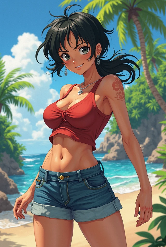 Monkey D. Luffy in female version