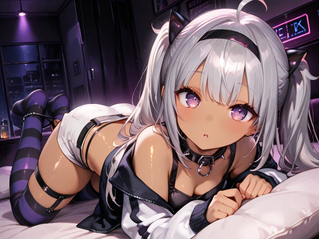 Only one person Kanzaki Ranko Silver hair Twin drill Naked Pushed down on the floor Male genitals thrusting female genitals Crying Man forcibly inserts penis into pussy Creampie sex