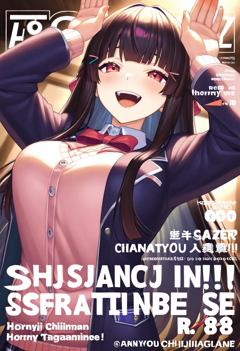 Hentai、High resolution、smile、Tohsaka Rin、Splatoon、Inkling、Magazine cover style、Sensational headlines、A short, busty beauty with huge spreads her legs in a downtown area covered in paint、Perfect proportions、Cowboy Shot、Very big saggy 、Fatty legs、Shaved pussy、Sweaty、Clear eyes