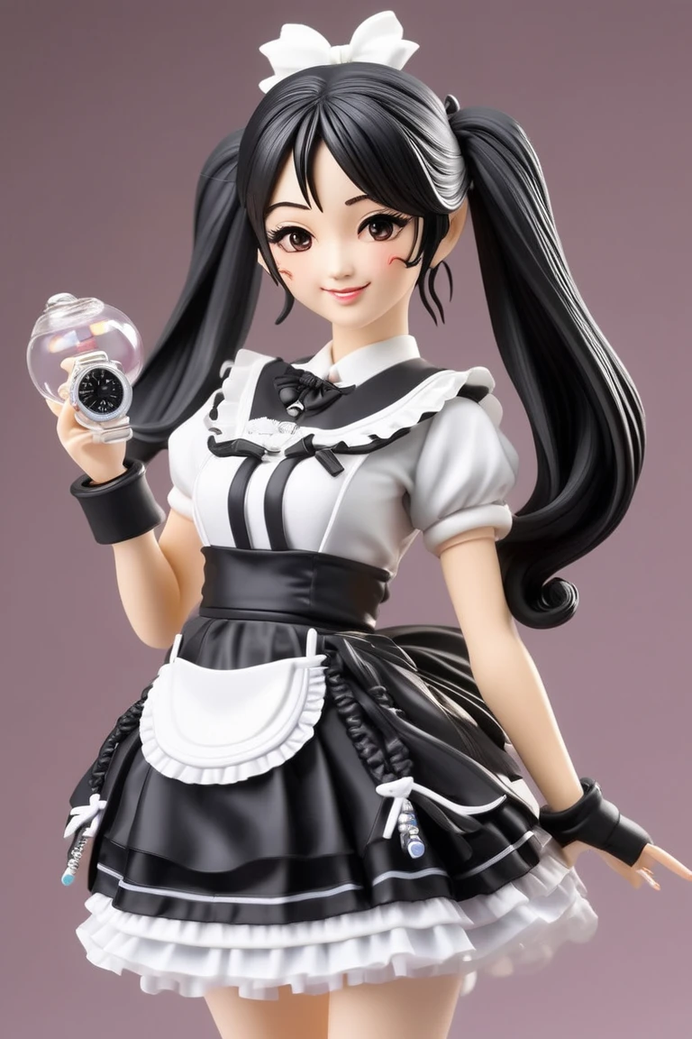 1girl, idol concert, sing, smile, wave hand
