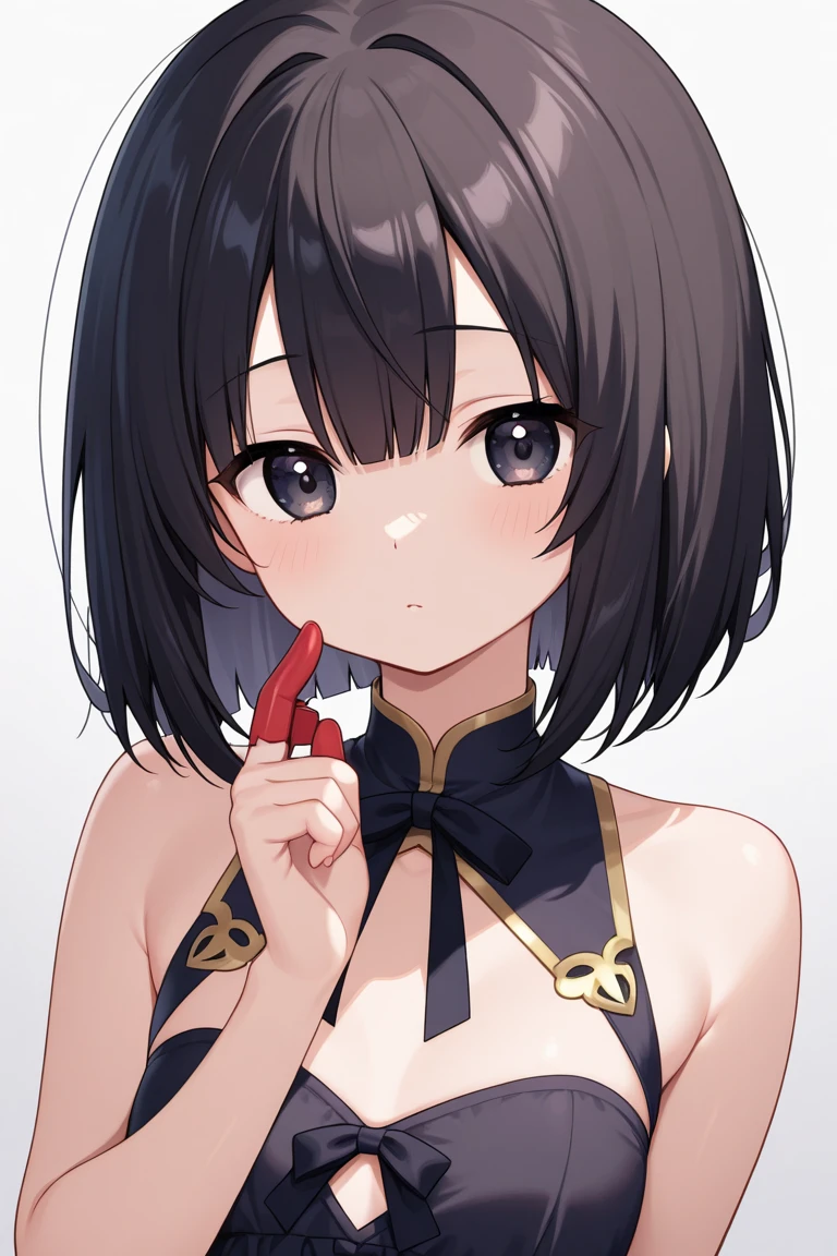 ((highest quality)), ((High resolution)), ((Ultra-detailed))、flat chest、(Detailed finger shape)、(((orgasm)))、(((orgasm)))、black hair、(detailed pussy shape)、(detailed pussy shape)、(((blush)))、(((blush)))、(young body)、(young body)、very short height、very short height、((Light pink))、((young pussy))、I&#39;m trembling、spread pussy,gleaming skin, {{{{vulgarity}}}},{pussy juice}fucked silly,flat chest,{{{dynamic pose}}},heart-shaped eyes,saliva trail、(1 person)、(1 person)