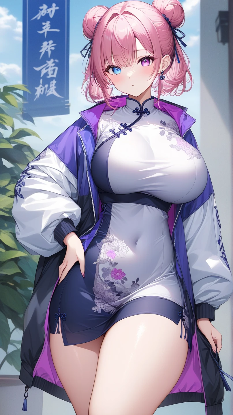 Lower thorax breasts，Large breasts，Naked of breast，Uncover the bra，Transparent milk cover，