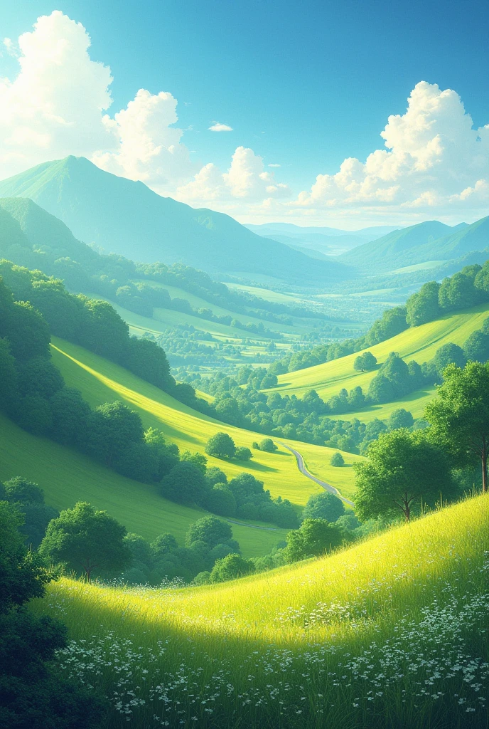 Backcolor Land Beatuful background a land - SeaArt AI