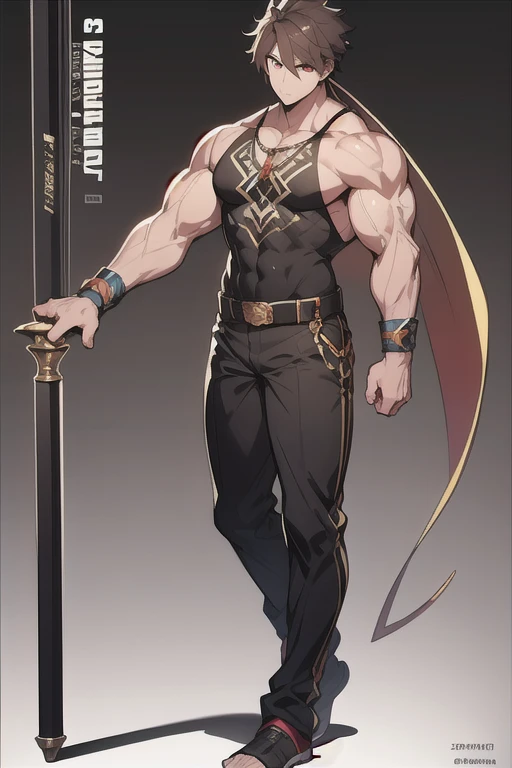 (masterpiece, best quality:1.2), cowboy shot, solo, male focus, 1boy, sora \(kingdom hearts\),Muscular body, Imposing body, Imposing appearance, muscular arms, muscular legs, only body, trapezoid torso, sturdy body, muscular body, defined round and fleshy pecs, defined washboard ABS, defined arms, defined legs, flexing his muscles smile, looking at viewer, crossed arms, hooded jacket, shorts