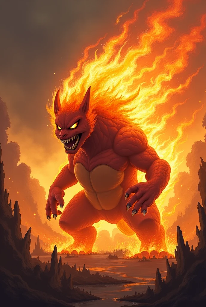 make the cinderace pokemon as if it had a mega evolution