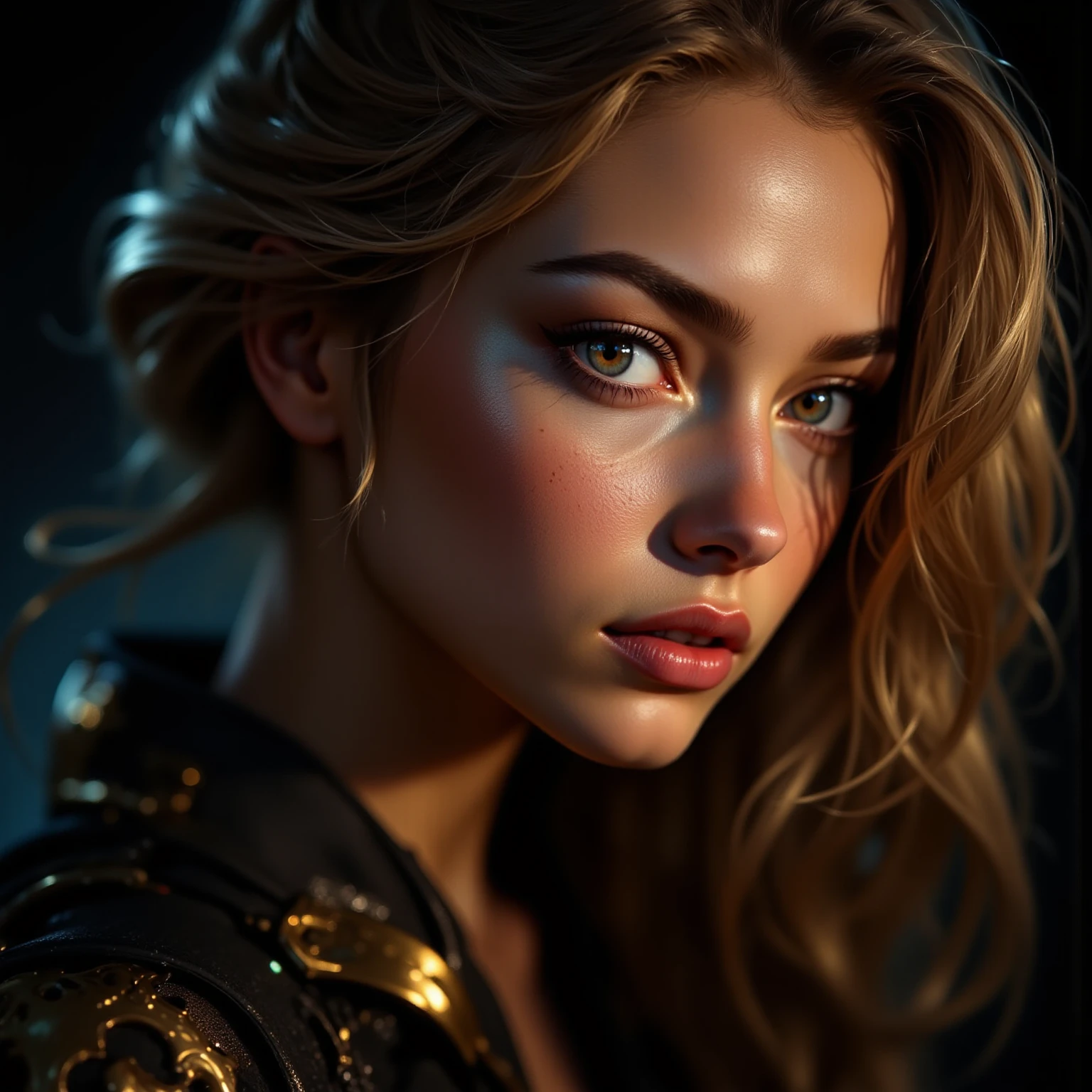 bella ramsey, (((ultra-detailed face, masterpiece)))