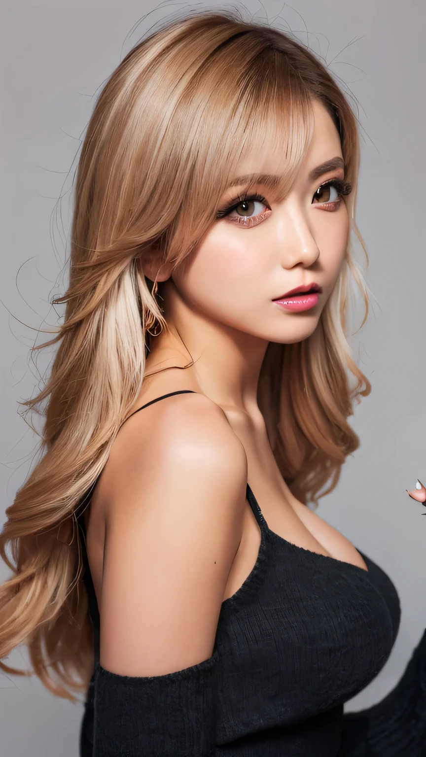 ,20 year old beauty.cute、beautifulセクシーな顔, beautiful 、Longer Hair、beautiful, Cute and sexy eyes、Cabaret Club、hostess、Gorgeous dress、Blonde Hair、Luxurious hairstyle