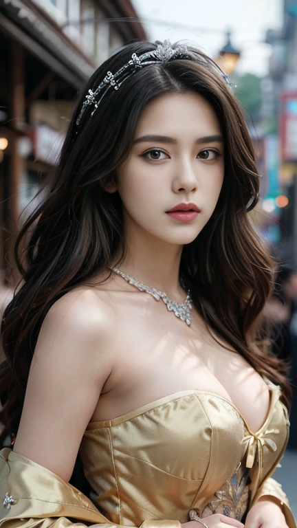 score_9, score8_up,(absurd quality,16k,highres,masterpiece), ultra details,UHD,(photorealistic Realism 16K Quality), (super quality details, realistic texture: skin, hair), ((the most absurd quality perfect eyes)), (natural super beautiful cute sharp-face), (light pale complexion), ((clear and sharp perfect round realistic brown_eyes)), finely detailed pupils, detailed lips:1.3, BREAK, ((Fujicolor, daytime soft lighting), detailed perfect symmetrical face, detailed sharp nose, detailed glossy lips, detailed white teeth, fashion supermodel, (curly heban hair (slicked to the one side) Intricately detailed), BREAK, ((a senual indian girl in provocative pose, wearing vibrant and colourful designer dress)), cute and charming, ((abstract background)), dark theme:.1.2, perfect lighting, focus on girl, ((full body)), beautiful detailed eyes, beautiful detailed lips, extremely detailed face and eyes, long eyelashes, messy hair, (best quality,4k,8k,highres,masterpiece:1.2),ultra-detailed,(realistic,photorealistic,photo-realistic:1.37),highly detailed, vibrant colors, cinematic lighting, intricate details, dramatic lighting, elegant, graceful, captivating, alluring, provocative, sensual