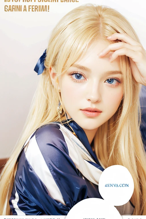 SeaArt Bot
Her face was beautiful...her body was curvy, yet toned. She had long, pretty blonde hair, a cute and small button nose, small pink lips and sleepy looking sapphire eyes and wear like anime my hero academia