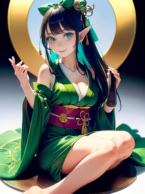 nsfw:1.1, high resolution:1.7, incredibly absurdres, kawaii:1, cute:1.5, hires.fix, anime visual:1, incredibly fine illustration,8k,masterpiece:1.2,best quality, high quality, exquisite, beautiful, insanely detailed, intricate detailed, extremely detailed, Super Definition, ultra high res, Super Resolution, best aesthetic, ultra detailed:1.5, best quality, perfect face, detailed face, masterpiece:1.2, illustration:1.2, 8k cg wallpaper, stunning art,absurdres,octane render,ultra hires,Japanese Actress,(Idol),18yo,Beautiful,(Cute and lovely),cute girl,((anime elf with extremely cute and beautiful black hair)),long hair,hime_cut,((((black hair:1.35,colored inner hair,ear breathing)))),(((green_eyes:1.3))),intricate eyes,beautiful detailed eyes,symmetrical eyes,big eyes:1.5,enchanting bright eyes studded with gold and silver dust,(((pinky skin,glowing_skin,lustrous skin:1.5,bright skin: 1.5,skin tanned,shiny skin,very shiny skin,shiny body,plastic glitter skin,exaggerated shiny skin,illuminated skin))),upward breasts,waist slender,(detailed body,(detailed face)),cute,daring,zettai ryouiki,show skin,best relationship with four fingers and one thumb,Very Fine Face and Eyes,Very Fine Hair,(Perfect Anatomy),((girl trembling with sexual climax)),Garter Belt,Bare shoulders,Check out our thru-rack chokers and midi rings with chains,(elf,medium breasts),nurse hat,nurse clothes,open clothes, no pants, spread legs, kupaa, pussy juice, ((spread pussy)), hospital, bed, (((lying))), embarrassing, blushing, (groin focus)