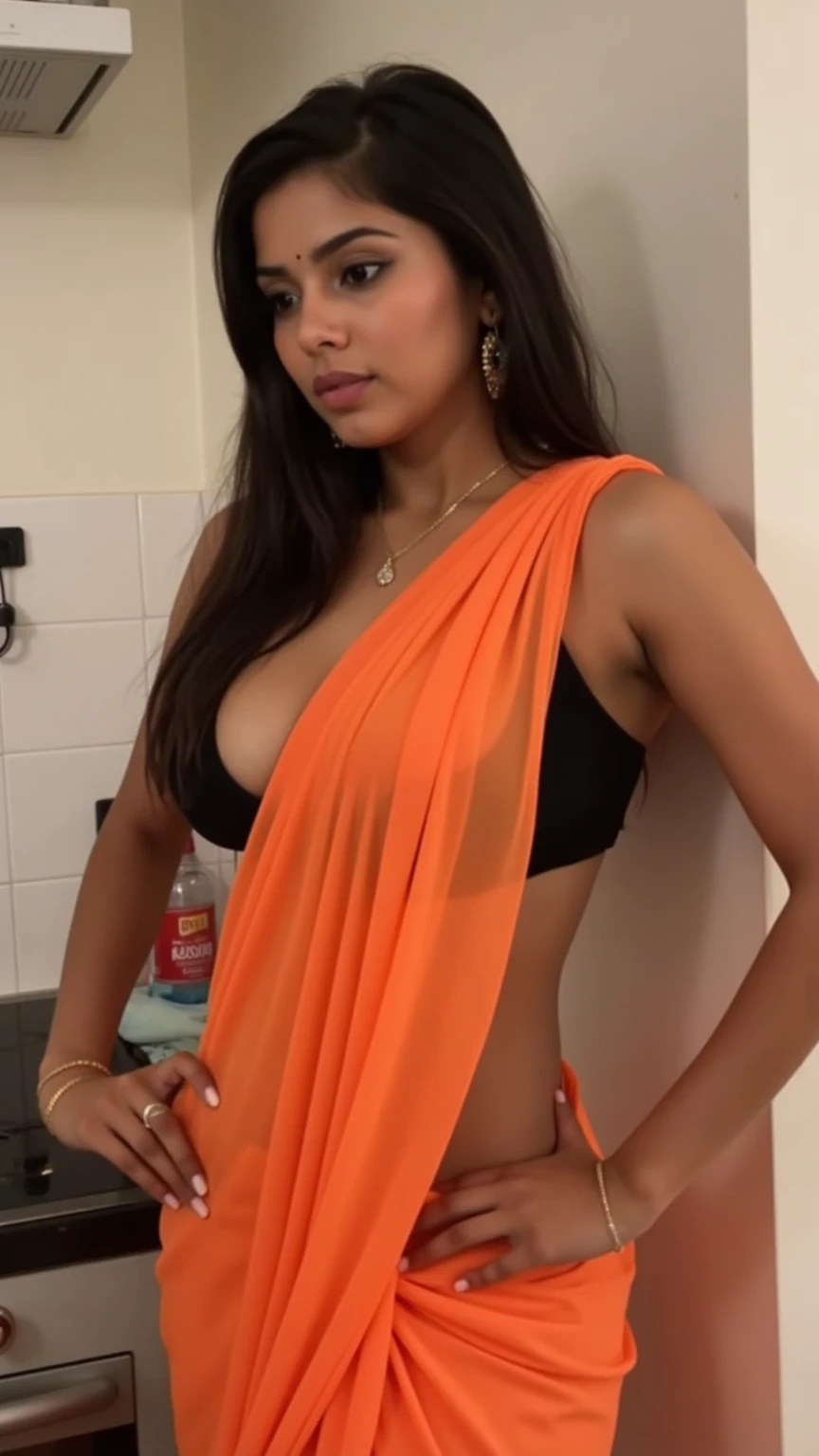 most beautiful Tamil girl with nude pussy sexy body Dazzling curve body, and an Indian woman standing adorned in an off-shoulder round belly button this stunning portrait captures her grace and elegance, radiating from her captivating features. The image and photographs are of an exceptional Nikon D850 camera with a Sigma 50mm f/1.4 DG HSM Art Lens with RESOLUTION: High-Resolution quality, showcasing intricate details. Her beauty is truly mesmerizing, making her a captivating subject to behold. full nude anatomy long thick hair