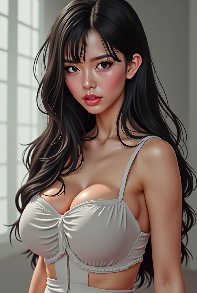 black tank top
