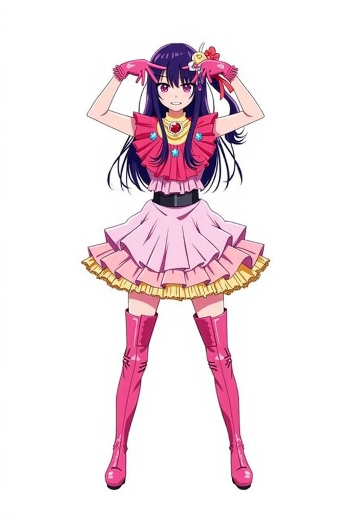 BDSM、Queen、spouse、(((One Girl)))、alone、(((Shiny latex costume)))、(((Long gloves covered in black latex all the way to the fingertips:1.4 )))、(((black latex corset dress:1.4)))、 (((Beautiful lace corset dress.)))、(((corset dress with shoulder straps)))、(((black latex tight miniskirt:1.4)))、(((Black thigh-high boots)))、(((Black fishnet stockings:1.2 )))、Stiletto heels、(((Black latex panties)))、(((black latex bra)))、(((Black leather collar)))、(((erotic)))、Long black hair、masterpiece、High resolution、 High resolution、masterpiece、Anatomically perfect body、Anatomically perfect hands and feet、Detailed face、Fine grain、Cold Stare、Inside the house、Facing forward、Concrete Background、Hands on hips、(Cure White)、Belt of Hearts、(((Looking down)))、View from below