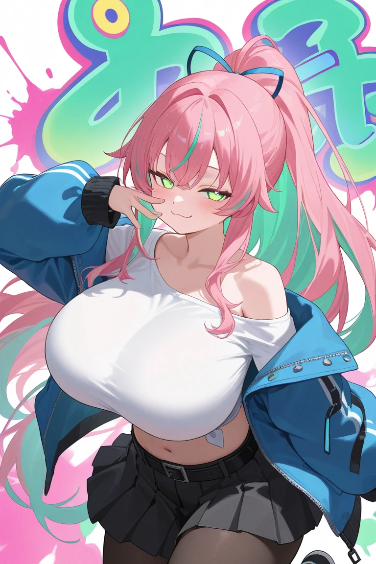 (light skin), (sweating:1.4),(beautiful scenery), (perfect face), (​masterpiece, top-quality, hight resolution,Unity 8k,extremely details CG:1,Best Picture), 1girl, solo, full body, anime young girl, a naked girl, bremerton \(Azur lane\), bremerton hairstyle, large breasts, nipple ring Pierce, nipple piercing, nipple fuck/fist, huge areolas, dark nipples, huge nipples, nurse cap, revealing clothes, shrug (clothing), short sleeves, layered bikini, choker, purple bikini, green bikini, green gloves, elbow gloves, pink belt, black skirt, microskirt, green thighhighs, garter straps and a huge ass, night club, blush, squat, spread your legs, crotch tattoo/tattoo below the navel, ahegao, rolling eyes, arms up, exhibitionism, wet skin, huge clitoris, uterine prolapse, Squirting pussy, panty to bite into vaginal, A large amount of feces is expelled from the swollen anus, Pubic hair growth, dildo in ass/large dildo, stomach deformation, stomach punching, noise removal, Very detailed face, emphasis on crotch, (an14, SimpleNegativeV3)