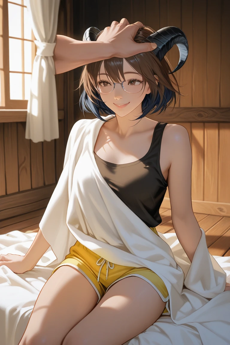 tomboy、chest、Navel exposure、fine、