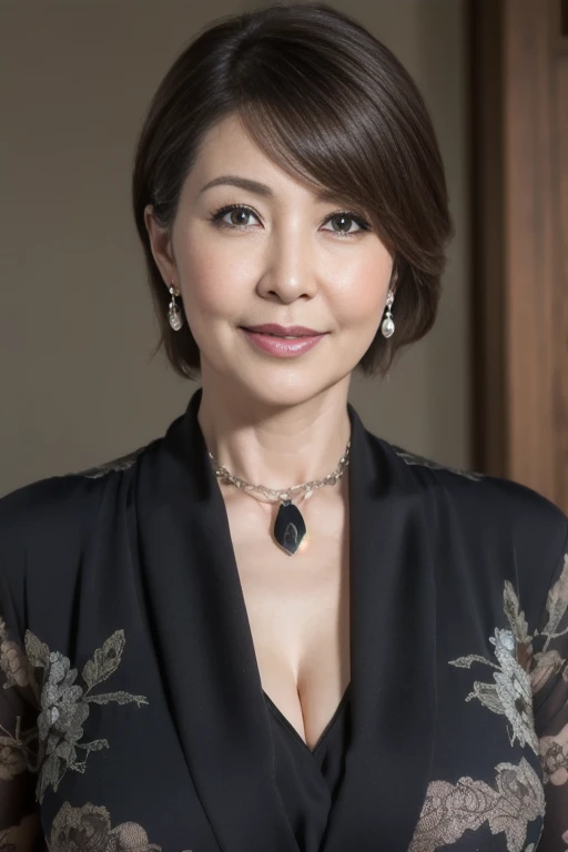 Masseter muscle area, Highest quality, masterpiece, High resolution, Photorealistic, RAW Photos, 8k wallpaper, perfection, Professional Lighting, Very detailed, Depth of written boundary, ((Beautiful woman)), ((Sexy 50 year old women)), (In the hotel lobby), ((Dark colored dress)), ((Look into the viewer&#39;s eyes)), Detailed face, Beautiful Eyes, (Sit with good posture and facing forward), Bans, Shapely small breasts, (Sexy look), Light brown straight hair, (Thick lips), ((Place your arms between your legs))
