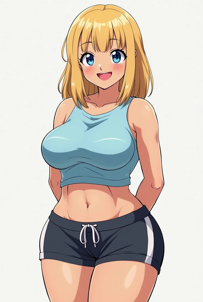 (masterpiece), (best quality), (perfect face:1.2), (beautiful face:1.2), platinum blonde hair, happy, light smile, looking at viewer, pose,
Best Picture, Masterpiece, 4K, High Quality, One AdulA woman is a grassy meadow. A large dog is holding her back. Silk underwear. A complete body. Perfect hands and legs. Beautiful body, beautiful legs. Beautiful hands. Perfect body, perfect legs. Perfect hands. Cowboy shot
Woman's sweaty, wet, scantily clad, visible breasts and erect nipples. Sweat is soaking through.
The woman blushes and smiles mischievously.
One cool, mature woman and one Tank top, hot pants.
best quality, masterpiece, 4K, high quality, super high resolution, highest definition, one cool adult woman. The woman has blonde hair. Her hair is straight, bobbed,
Slit eyes, green eyes,
Model like beauty, perfect proportions. Perfect legs. Perfect arms. Tight tank tops, navel-grazing looks. Hot pants. High heels. Anatomically correct human body, accurate, depiction of arms and, hands, accurate depiction of legs, accurate, depiction of human skeleton, sexually attractive body, sharp image quality.