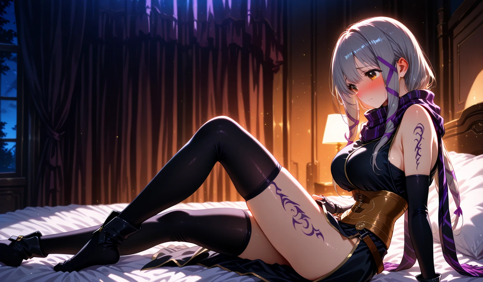 (extremely detailed CG unity 8k wallpaper),(masterpiece), (best quality), (ultra-detailed), (best illustration),(best shadow), (detailed eyes:1.1),Masterpiece, best quality, {best quality}, {{masterpiece}}, {highres}, focus, anime style, cute woman, girl design, portrait, anime image, straight eyes, happy, polished and powerful look, tall, smiling, nsfw, nude, whole feet visible, spread legs, visible pussy, visible anus, feetjob, footjob, feet rubbing against cock