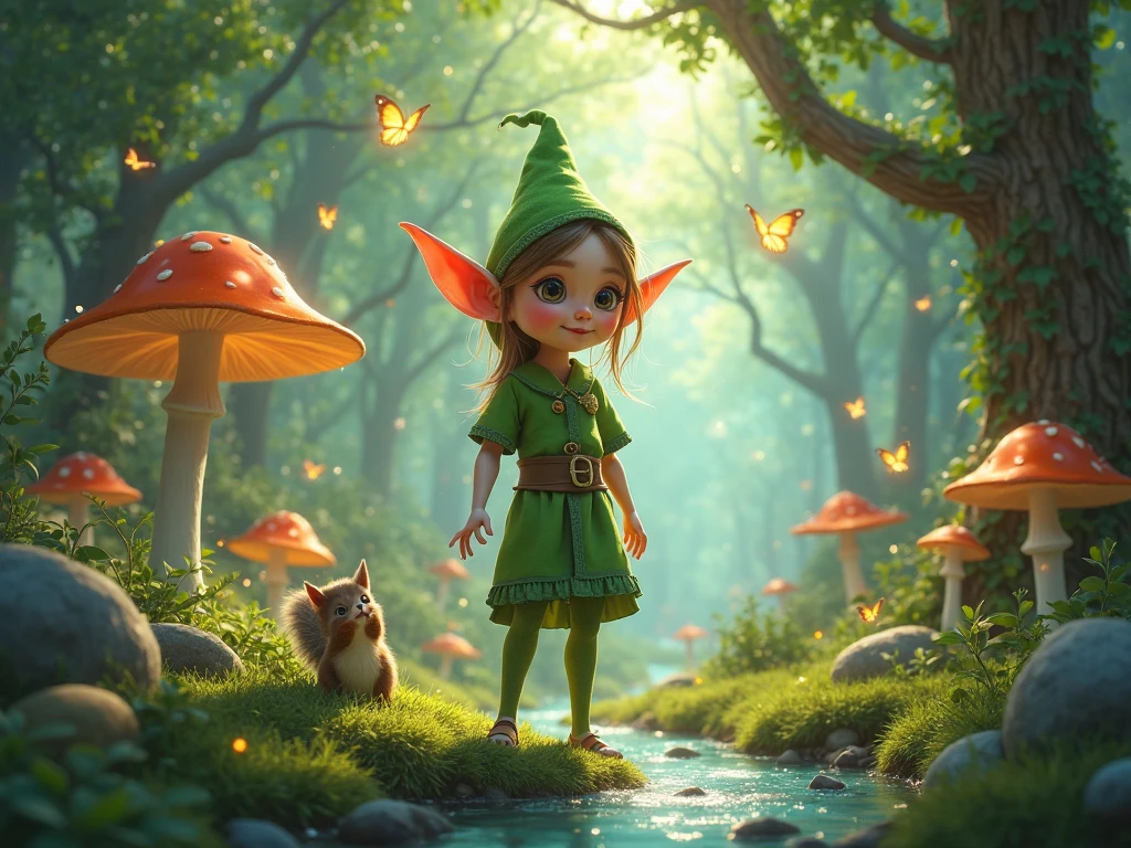 a magical elf
