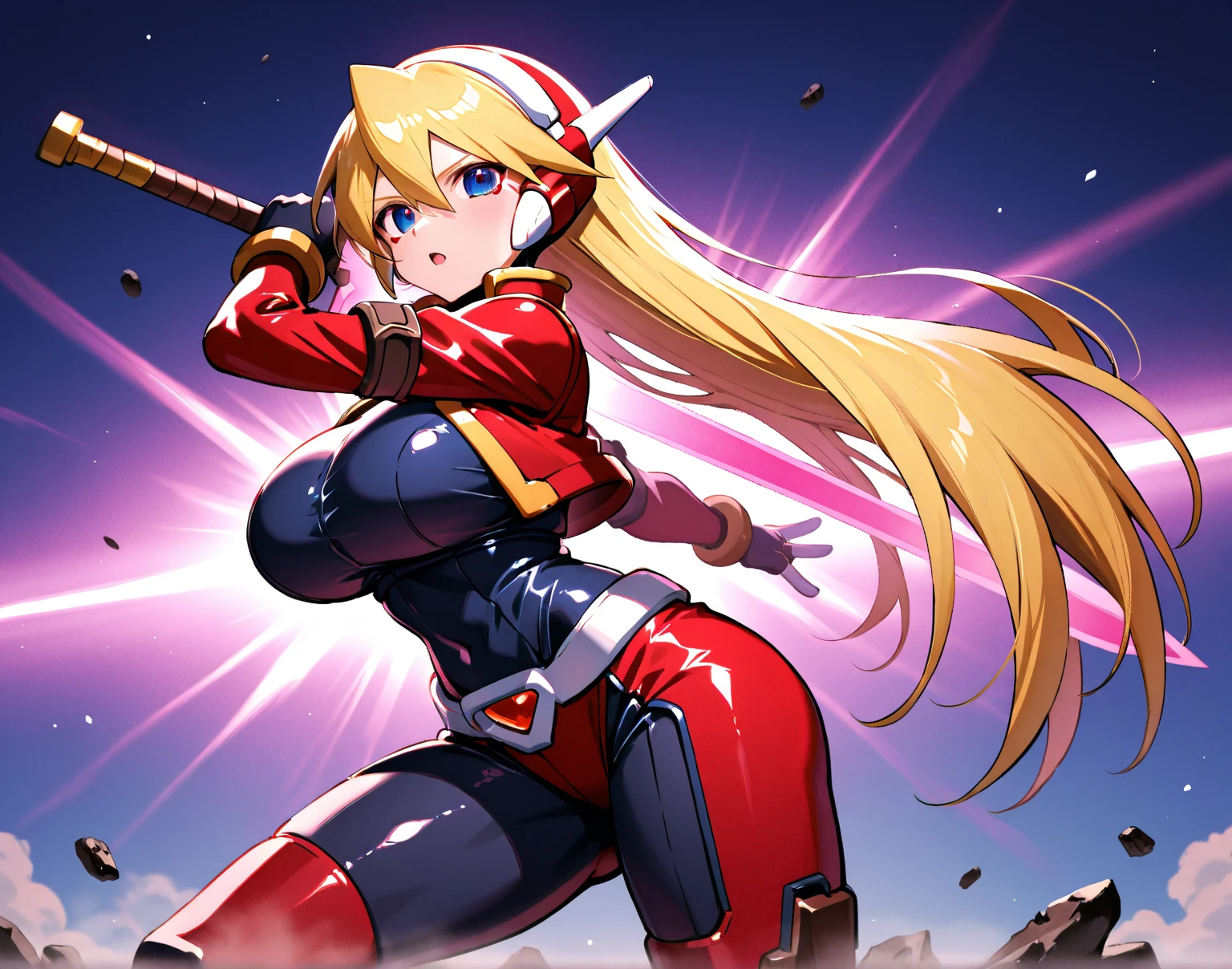 masterpiece, best quality, IncrsLowTier, electricity, glowing eyes zerotwo horns, hairband, necktie, red dress, pantyhose horns, hairband, red bodysuit, armlet, mecha horns, hairband, white bodysuit, white gloves, cap, red dress, white gloves, jacket on shoulders, pantyhose, cyber_armor body_suit,huge_breast, tall female, fulll body, sun light, smile,, sun aura,, boots, standing, smile, lips, red lips,,,{best quality}, {amazing quality} {best quality},{amazing quality},, {absurdres},{{highres}}, {very aesthetic}, {detailed}, curvy, tall, huge breast, character focus, white background,full-length portrait,, huge hips, huge muscles, huge thighs, curvaceous, venus figure,full body, full portrait