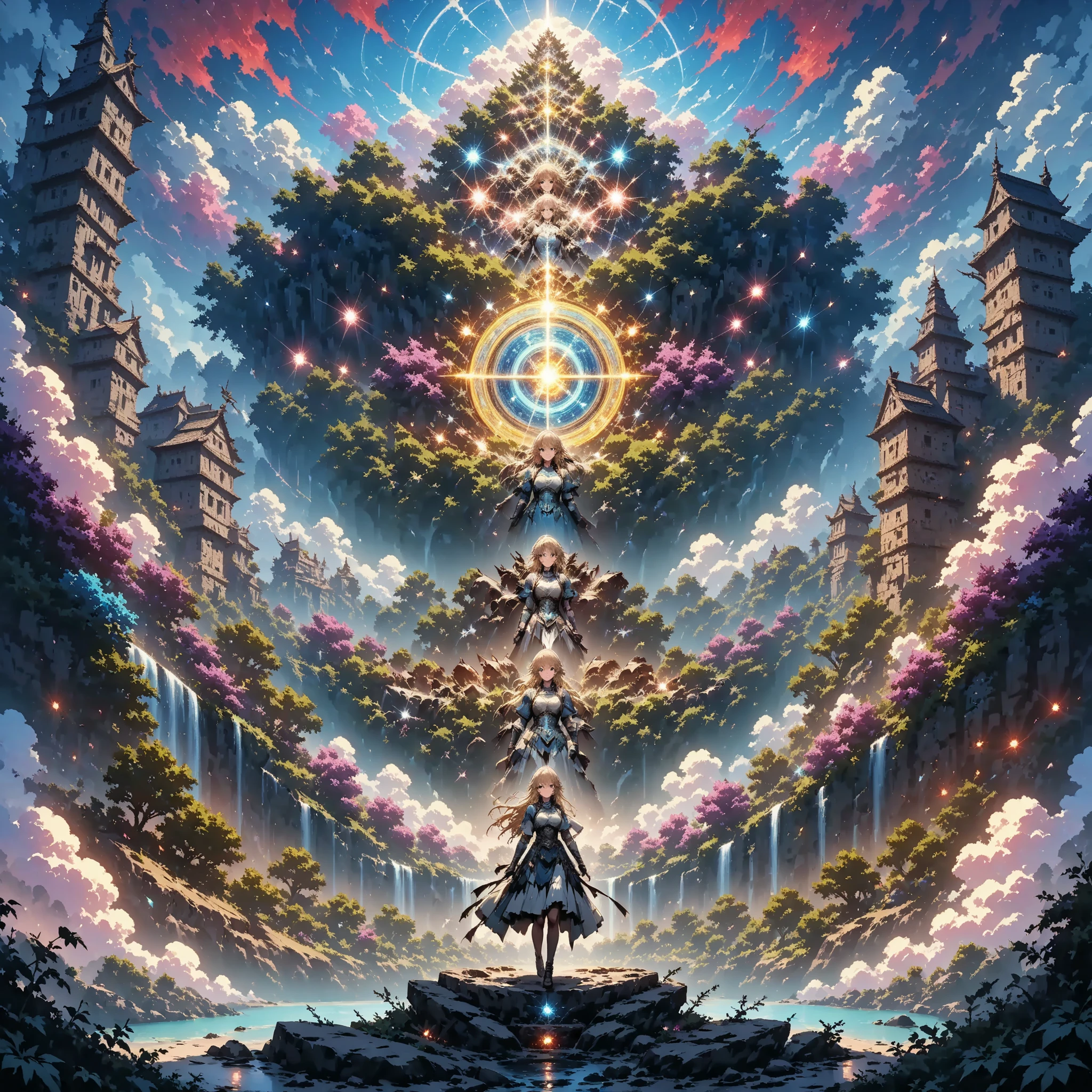 Based on the provided information for the "Anime Imagination Festival" challenge, here's a well-crafted prompt designed to increase your chances of winning, incorporating elements from previous successful prompts and focusing on the available categories:

**Winning Prompt: "My Anime J

"**My Anime Journey: Echoes of Eternity**

**Concept:** Create a visually stunning and emotionally resonant artwork that symbolizes your deep, personal connection to anime. Focus on a pivotal moment where anime profoundly impacted your life, shaped your worldview, or inspired a significant personal change.

**Visual Elements to Include:**

*   **Symbolic Representation:** Depict yourself (or an avatar that represents you) intertwined with elements from various anime that have influenced you. This could be subtle visual motifs, character silhouettes, iconic landscapes, or even abstract representations of their themes.
*   **Emotional Core:** The image should convey a strong sense of emotion – awe, inspiration, joy, comfort, or determination – linked to your anime journey.
*   **Light and Shadow:** Utilize lighting to emphasize key symbolic elements and create depth, perhaps with light emanating from the anime elements and illuminating your figure.
*   **Sense of Growth/Transformation:** Subtly suggest a journey of growth or personal transformation through the composition. This could be a progression of visual elements, or a depiction of overcoming an obstacle with anime as a guiding force.
*   **Focus on 'Influence':** The core idea should be how anime has shaped *you*, not just a collection of your favorite characters.

**Technical Details/Style (Consider for your AI tool):**

*   **Art Style:** Choose an art style that complements the emotional depth – perhaps a mix of traditional anime aesthetics wit