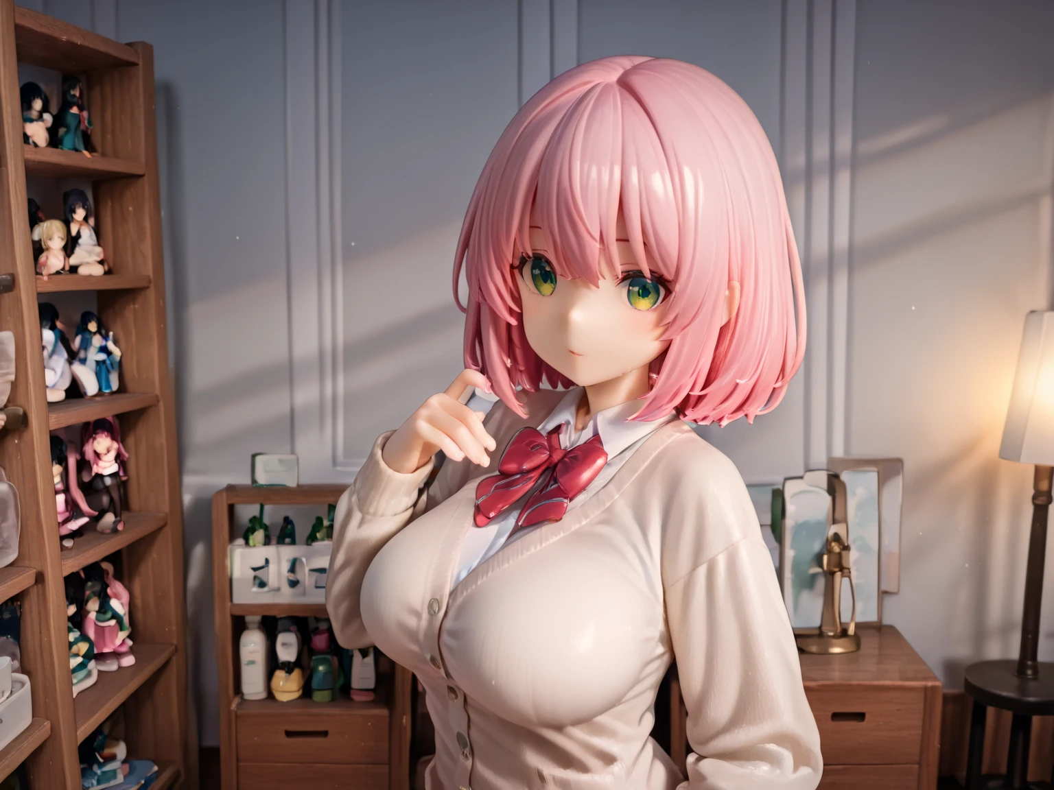 Panties Small、classroom、((Embarrassing、Half naked))、((Take off your white shirt、In the midst of change))、In underwear、good、one person&#39;s、high school girl