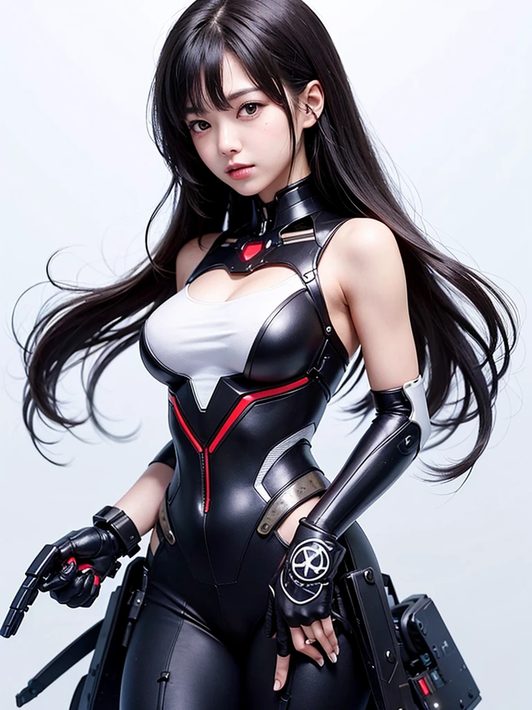 Anime girl with gun and futuristic costume posing for camera, Digital Cyberpunk Anime Art, badass anime 8 K, digital cyberpunk - anime art, best anime 4k konachan wallpaper, Cyberpunk Anime Girl, female cyberpunk anime girl, Cyberpunk anime girl mecha, anime cyberpunk art, an oppai cyberpunk, advanced digital anime art, anime style 4 k, Detailed Digital Anime Art