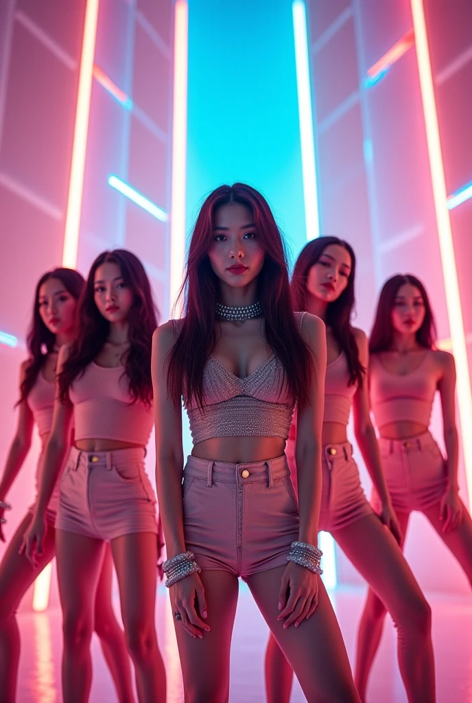 K-pop girl group five 5 KPOP GİRL GROUP FİVE GİRLS KPOP STYLE KPOP GİRL GROUP STYLE 