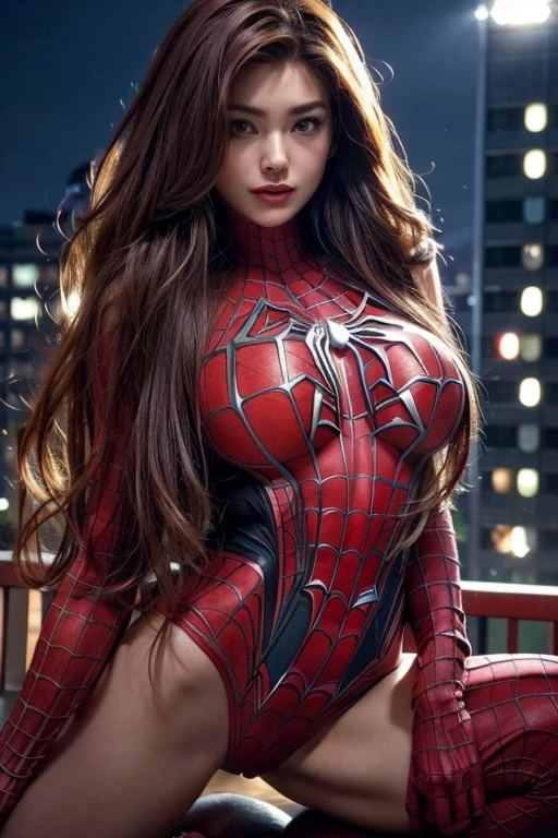 ((ultra-highresolution, Alta qualidade)), (((8k, Foto RAW, La melhor qualidade, obra prima, hiper realista))), papel de parede, Awesome, extremamente detalhado, altamente detalhado, foco nítido, Pessoa real, solo una Garota, muito atraente, (Rosto de Ana de Armas), cara bonita, Rosto bonito, Rosto detalhado, vinte anos, (corpo voluptuoso, corpo sexy, corpo delgado), sexy, Garota , Hottie, lascivo, (Cabelos curtos, Cabelo bonito, cabelo , Dois rabos de cavalo, two braids, cabelo negro), (olhos verdes, olhos bonitos, Olhos bonitos, olhos detalhados), (seios grandes, seios marcados, corpo bunda perfeita, corpo , bunda perfeita), ((heroine, superheroine, maravilha, Dc, Spiderman, Mulher-Aranha, Menina Aranha, Maria Jane)), (sorriso bonito, Sorriso sexy), Pernas perfeitas, piercing no umbigo, Rosto bonito, situation, (women's hands, perfect hands, each hand with its five perfectly well-defined fingers, Correct position of hands and fingers), (in the nighttime, in the attic of a large building, na cidade), Olhar travesso, Meio sorriso, pele lisa, Cinematic lighting, Corpo altamente detalhado, obra prima, sweet expression, Detailed Lips, sardas nas bochechas e nariz, 1umbigo, bochechas cor-de-rosa, sorriso travesso, smile shy, Vista de corpo completo, full-length view, (Perspectiva de vista lateral, mostrando a bunda, Perspectiva do retrovisor, virando as costas), estilo da foto, obra prima, La melhor qualidade, (obra prima), (La melhor qualidade:1.4), (Ultra Highres:1.2), (hiper realista:1.4), (fotorrealista:1.2), alto detalhado, Dramatic, Highest quality still film image, Muito detalhado, obra prima, melhor qualidade, Realistic ultra-detailed rendering style, Luz Natural, Crisp character design, (Foco Duro, 8k), ((Textura natural da pele)), Soft Cinematic lighting, HDR, sofisticado, Detalhes ricos, foco nítido, (((Movie appearance))), tons suaves, Detalhes intrincados, super detalhes, baixo contraste, soft film lighting