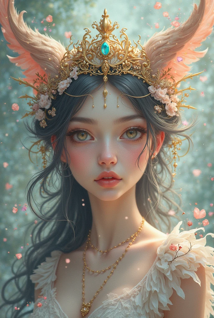 Cat,girl,crown