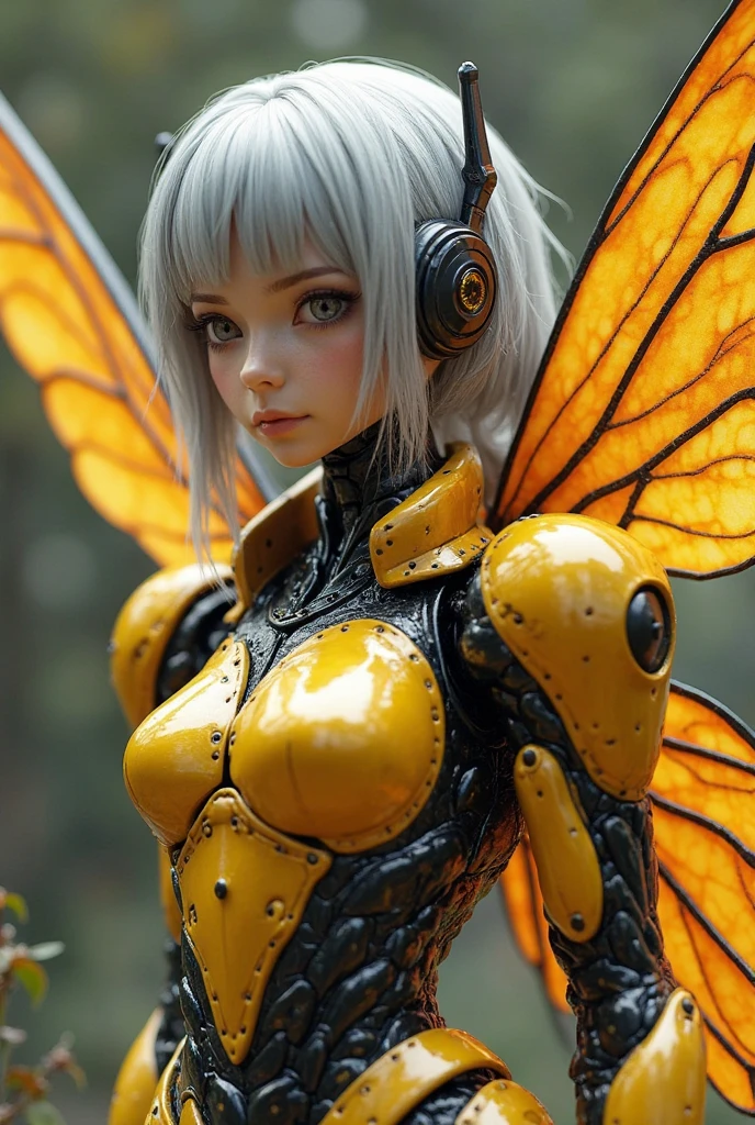 (top-quality:1.2, masterpiece), ultra high res,(Photorealsitic:1.4), (scorpion-like bio animal suit:1.3), heavy weapons,large wings, vivid textures,insect legs, red hair, glowy skin, fur,japanese girl beautiful face, ((super realistic intricate details)), full body shot, globalillumination, octan render, ultrasharp, character edge light, Details of complex ornaments, Acrylic Clear Cover, Hydraulic cylinder