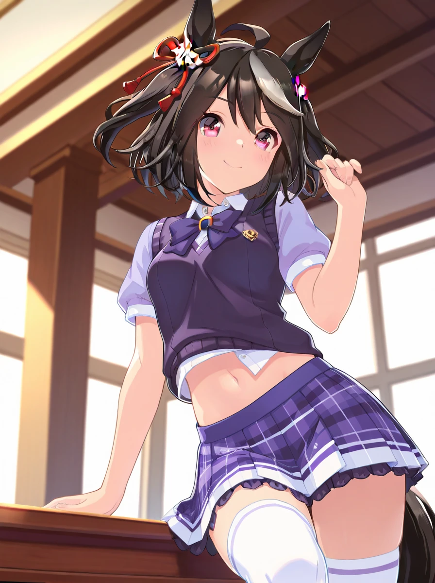 (Sexy dance show:1.2),(show off Micro Panties,skirt lift up by self:1.5),A special week \(umamusume\),Excellent anatomy, masterpiece, Highest quality,Realistic, hyperRealistic, 16k hdr,(blush,smile:1.2),(Live Stage:1.3),(The gorgeous costume is visible through:1.2),Stage Costumes,Horse tail,Ultra mini skirt,Micro Panties,Clear Page,Erect nipples,Sweat,Large Breasts,Upper Body,Strong winds,Camel Toe,(Spread your legs:1.2)