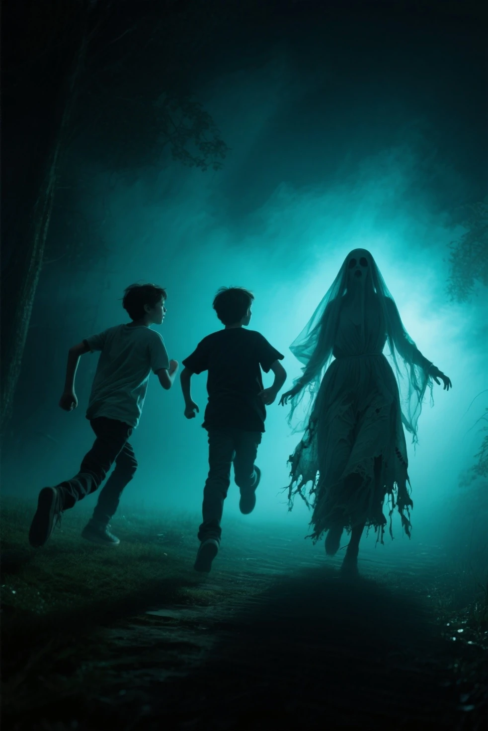 Family members night scary fear