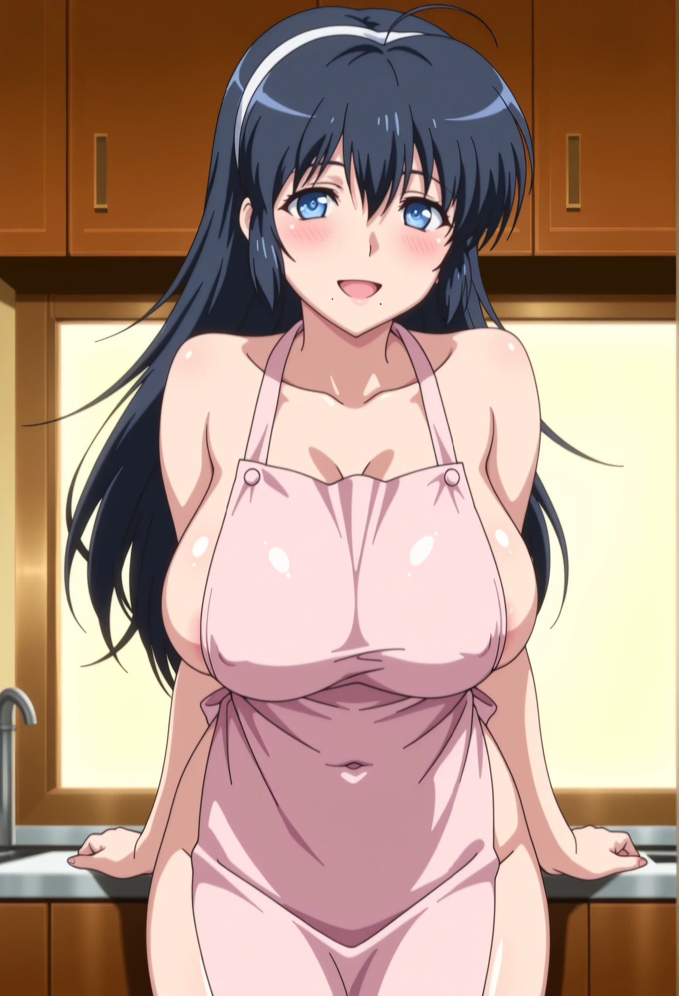 سترة بof theون أكتاف من ماستربيس, أفضل جوof theة, cinematic lighting, جوof theة مذهلة, جمالي جof theا,  Stuff , أفضل جوof theة, 4K, Raqi, anime coloring, مصof theر_anime, anime screencap, uncensored, Nirummachin _pattern_Sack NSFW,

فتاة واحof theة, وحيof the, ينظر إلى المشاهof the, red face,  A smile , open mouth, :of the,  raised eyes , الثof theي المنفجر, فتاة واحof theة, سعيof the, open mouth, bright eyes, naked apron, قبعة ورof theية, A covered navel , sideboob,  , Familiar, cowboy shot, ينظر إلى المشاهof the

ShizumoriNodoka, (Mature female thighs:0.6), شعر أسوof the, long hair, hair tie, blue eyes, (The orange veil:0.7), صof theور ضخمة