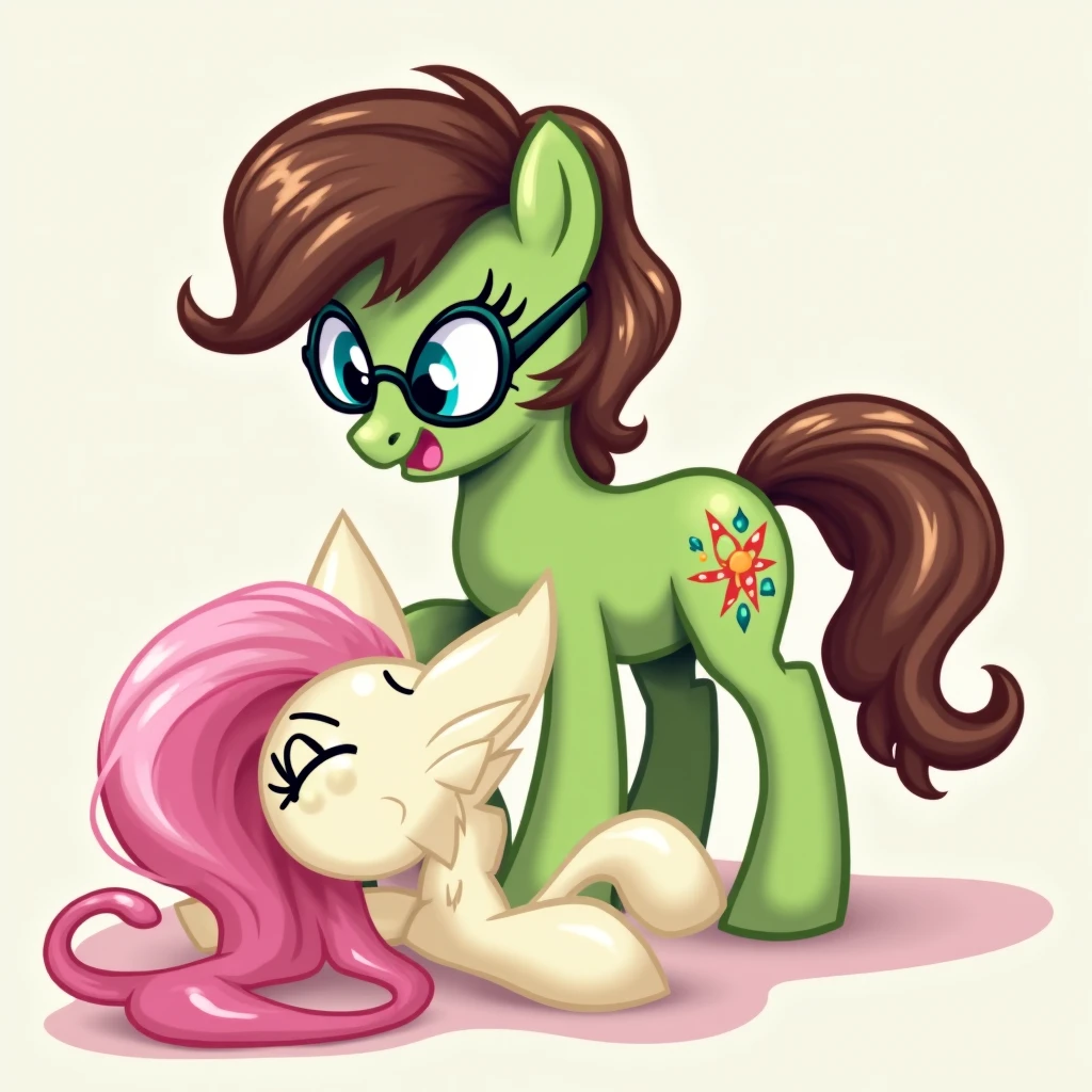 score_9, score_8_up, score_7_up BREAK discord, fluttershy, draconequus, pegasus, pony, g4, blowjob, female, heart, heart eyes, knot, male, mare, nudity, oral, penis, sex, straight, wingding eyes, tzc, zPDXLxxx