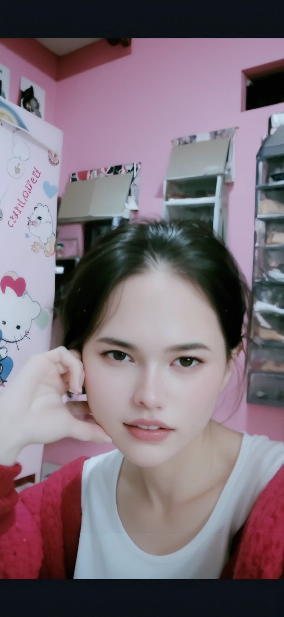 Anime version, realistic, 8k , cute