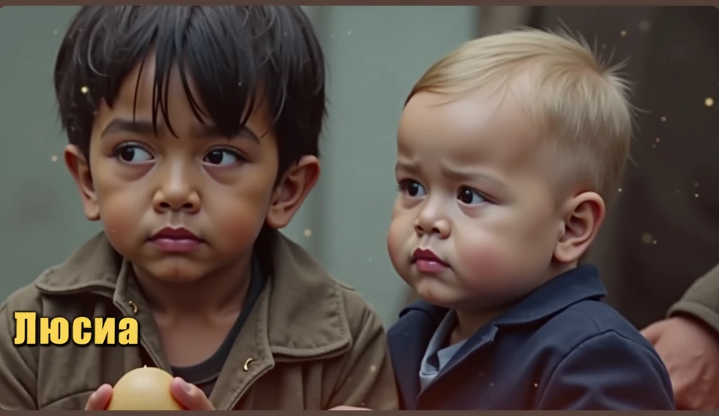 Wes Anderson movie theater, A little boy holding a package of popcorn stares at the screen in awe, colorful lights reflecting on his face