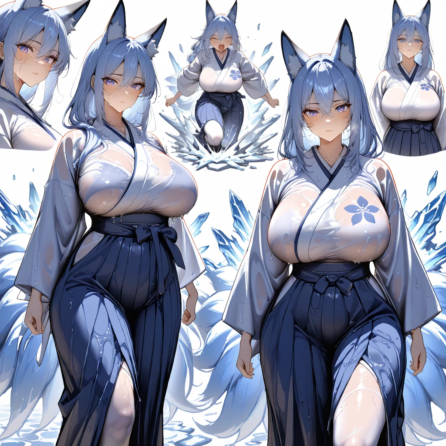 Fabric Developers Berserk, Barvarian, ,MS Fortuna,, Walking, Kimono